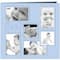 Pioneer® Baby Blue Embossed Collage Frame Post Bound Photo Album